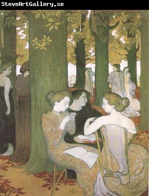 Maurice Denis The Muses (mk09)
